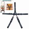 Children's Double Hook Five-Point Stroller Safety Harness with Anti-Fall Buckle
