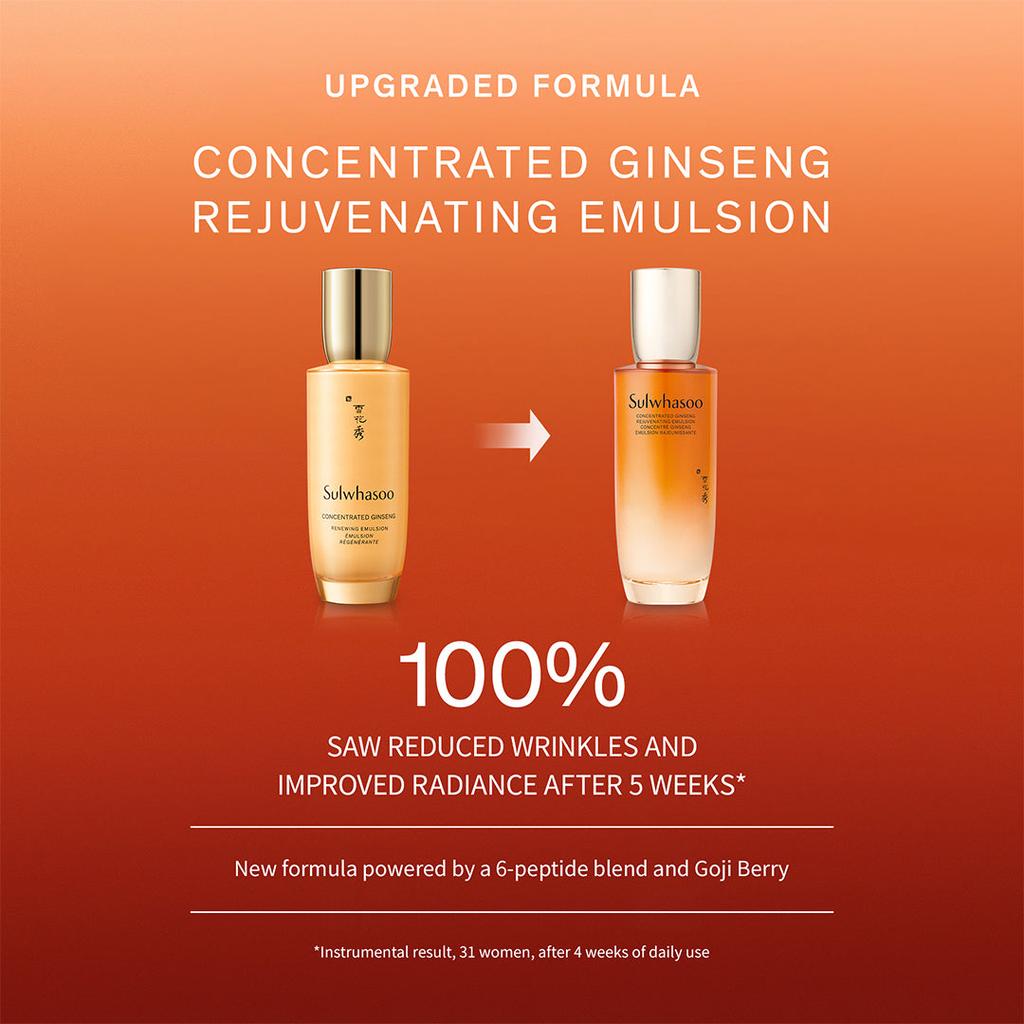 4шт/100мл_[SULWHASOO] Концентрированная омолаживающая эмульсия с женьшенем 25мл (Образец)