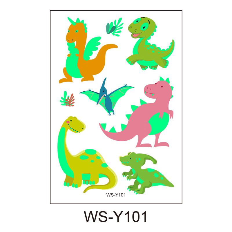 Tattoos for Children Kids Tattoos Stickers Waterproof Luminous Glow in the Dark Custom Temporary Custom Tattoos Temporary