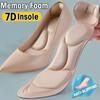 A Pair of 7D Soft Memory Foam Insole Pad Inserts Heel Post Back Breathable Anti-slip for Women High Heel Shoes Shoe Arch Support Insoles