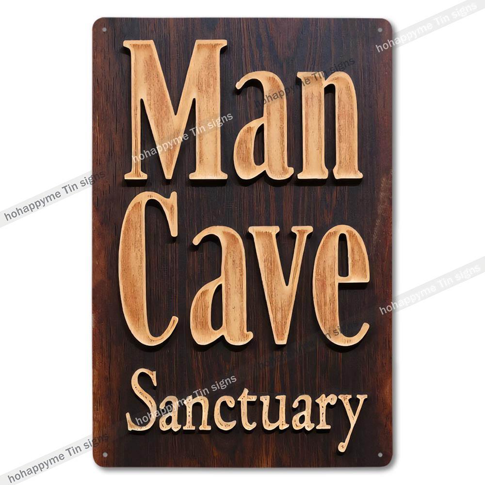Retro Metal Tin Signs Man Cave Mom Karaoke Family Love Decor Wall Art Vintage Home Decoration