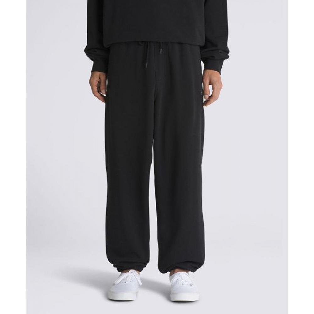 Vans Оригинальные стандартные свободные флисовые брюки черного цвета Vn000g6hblk1