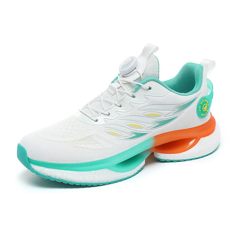 Новые высококачественные студенческие сетчатые спортивные кроссовки Модные дышащие кроссовки для бега молодежные повседневные попкорн мужские кроссовки