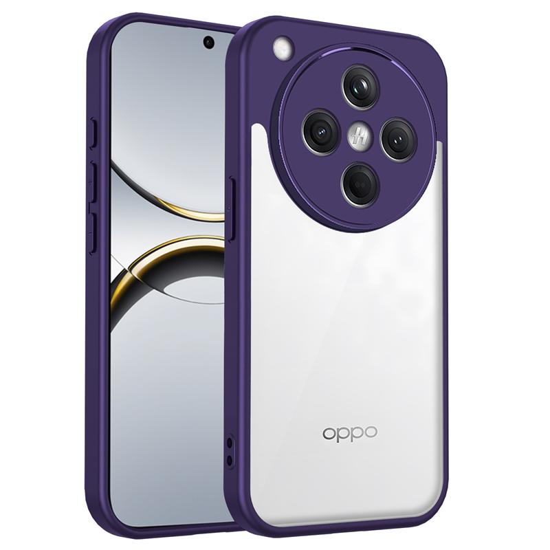 Прозрачный силиконовый чехол для Oppo Find X8 Pro FindX8 PC Задняя панель TPU Бампер Ударопрочный Прозрачный Чехол для телефона Крышка