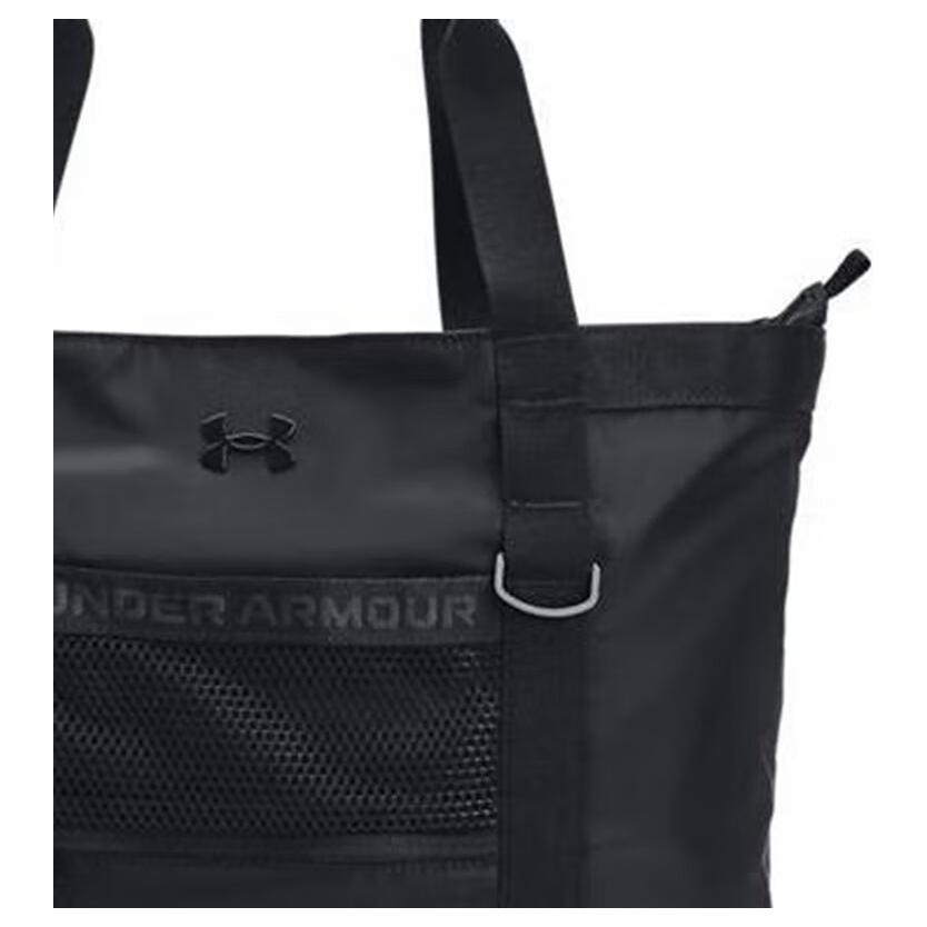 New Under Armour Polyester Tote Bag, Shopping Bag, Shoulder Bag, Handbag Regular Women's Black 1381907-002