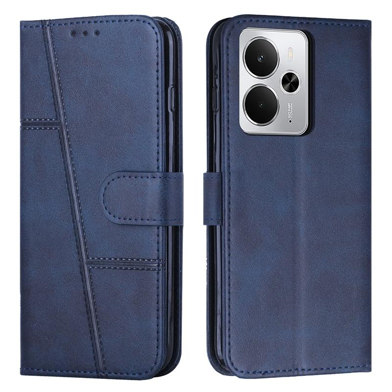 Для Realme 14 5G Чехол-книжка с кошельком для Coque OPPO Realme 14 Realme14 5G RMX5075 Кожаная защитная крышка для телефона Funda
