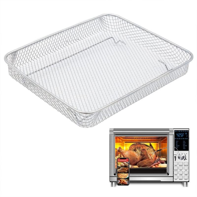 Корзина для аэрофритюрницы для Nuwave Bravo XL Запасные противни Сетчатая решетка для духовки-аэрофритюрницы Стойка для аэрофритюрницы Аксессуары