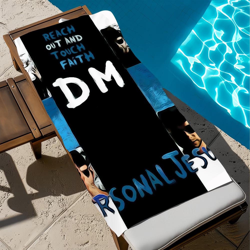 D-depeche singer M-mode Towel Large Quick-Drying Microfiber soft Beach Towel for Travel Fitness Sauna Bathing Camping