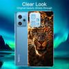 Majestic leopard Phone Case For Redmi 12 13C 12C 15C 9 10 10C Note 13 Pro Plus 14 15 Pro 9T 9C 9A TPU Soft Cover Clear Cell Case