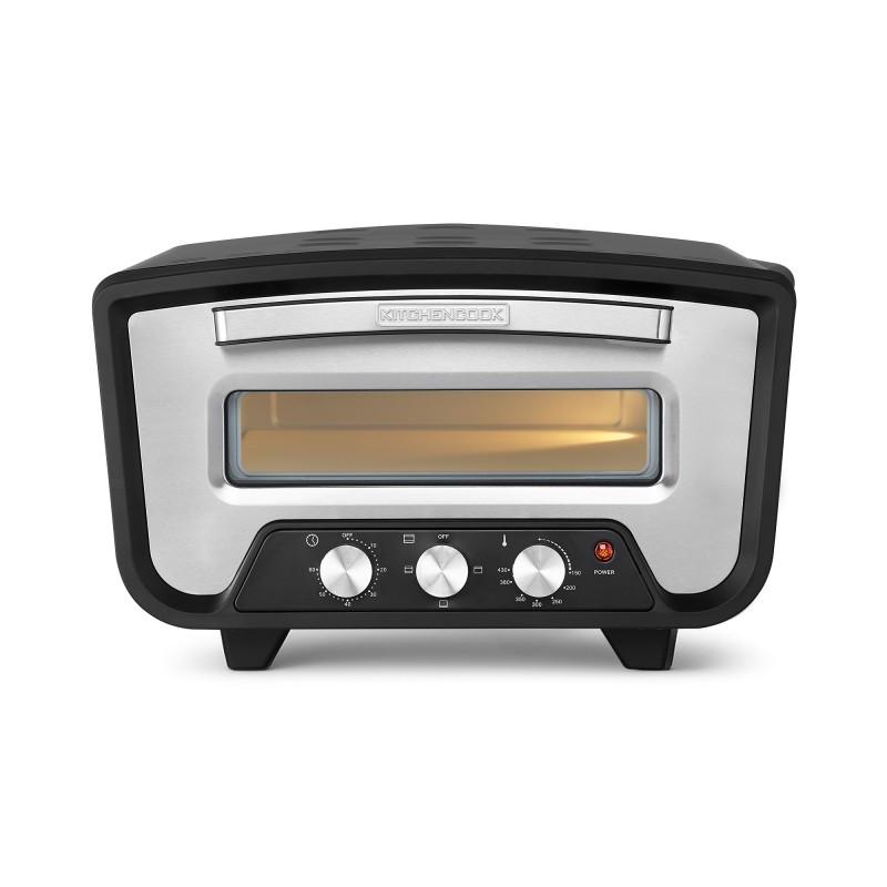 Kitchencook - K Pizza Lite - Four à Pizza électrique - Cuisson 3 Minutes - 2200w - 430°c