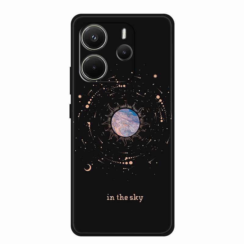 Для Xiaomi Redmi Note 14 4G Global Чехол Роскошный ТПУ Мягкий Силиконовый Чехол Чехлы для Телефона для 24117RN76G Защитный Новый Бампер Funda