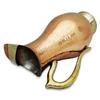 Prisha India Craft Copper Royal Mughal Jug Water Pitcher Copper Hammered Drinkware Jug for Ayurveda Healing Capacity 2 L