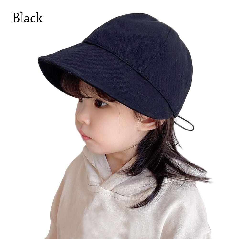 Kids Boys Girls Adjustable Portable Baby Bucket Hat Sun Hat Beach Cap Baseball Cap