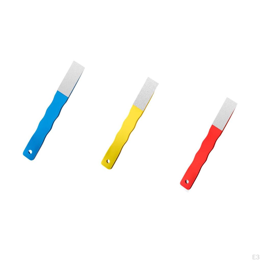 Knife Edge Opening Tool 220 Grits Sharpening Stone File for Hunting Mower Hatchet Axe