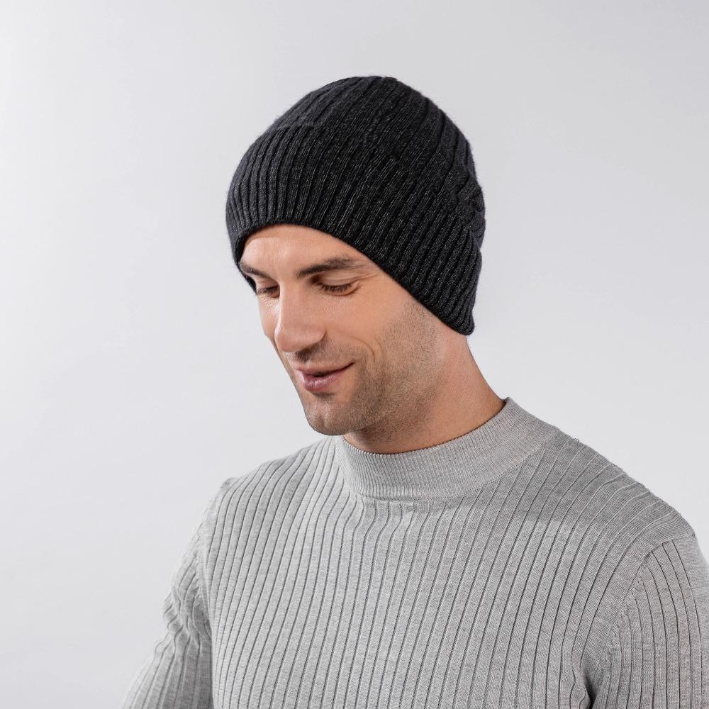 Thickened Knitted Beanies Winter Beanie Hat New Ski Cap Outdoor Riding