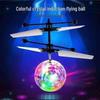 Gesture-Controlled LED Hovering Toy Ball - Rechargeable Indoor Aircraft for Kids