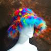 Women Basin Hat Faux Fur Rich Colors Soft Thickened Fluffy Keep Warm Decorative Creative Design Bucket Hat Clothes Accessory