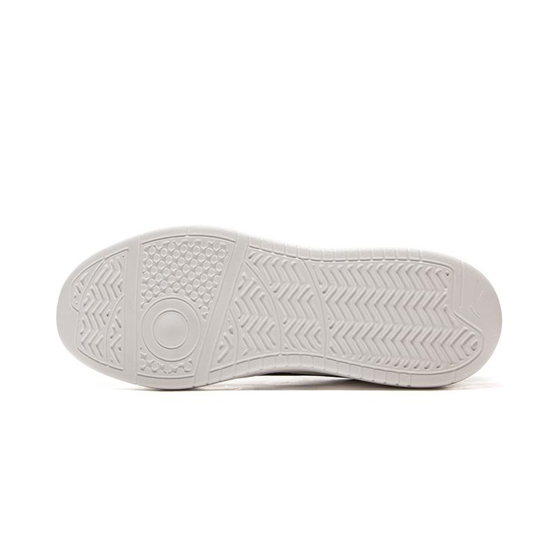 Li Ning Нескользящие, Износостойкие, Легкие Низкие Повседневные Туфли Мужские Туманный Белый Черный AGCV141-4