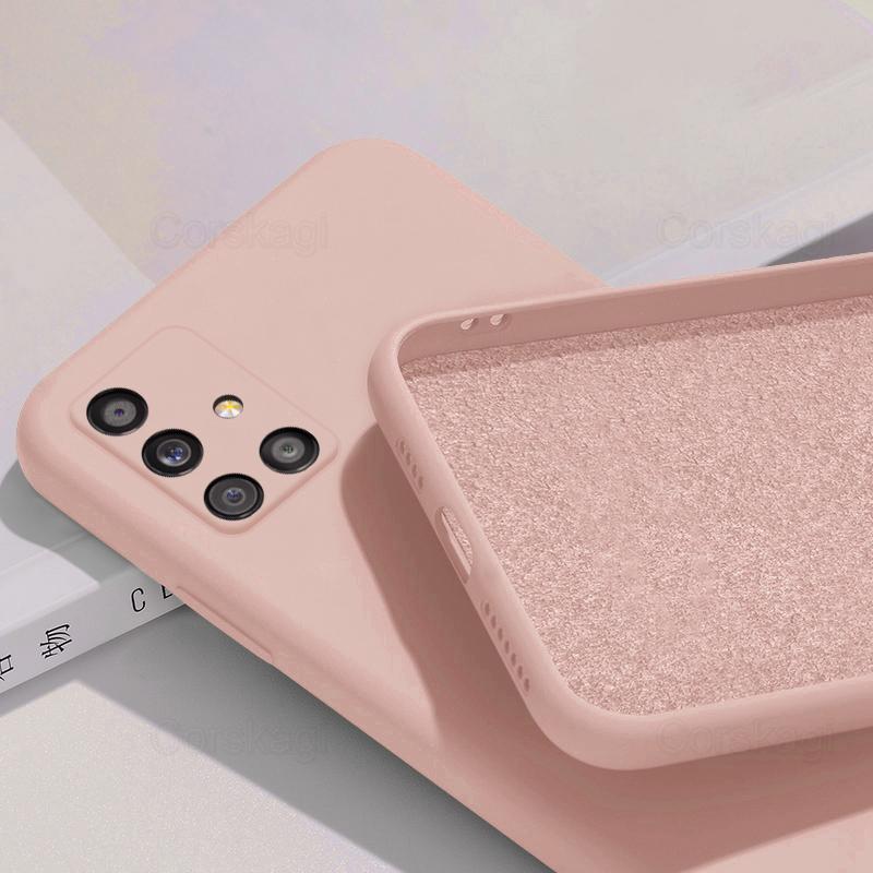 12 цветов Мягкий жидкий силиконовый чехол из ТПУ для телефона Apple Iphone 11 12 13 Pro Max Redmi 10C Samsung Galaxy A13 A33 A53 A12 A22 A22s A52S A52 A72 5G