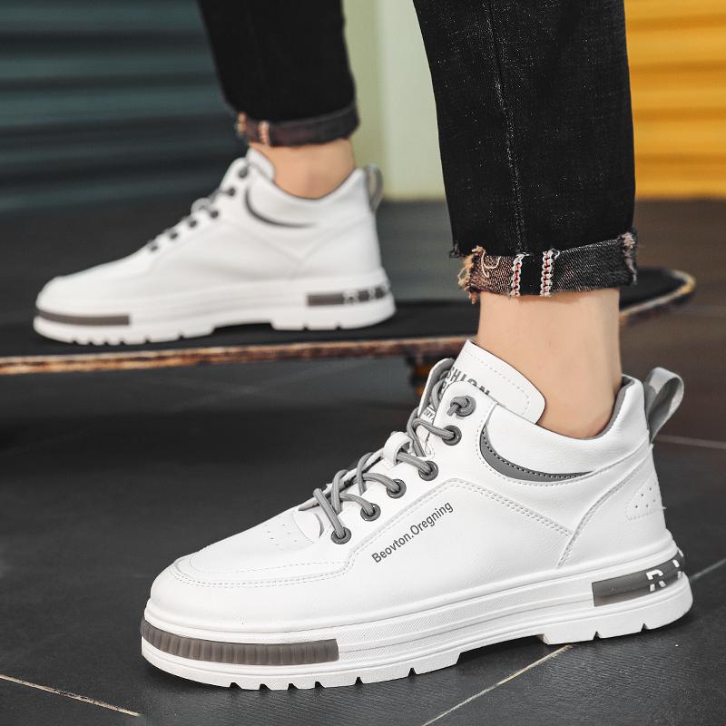 Fashion High-top Casual Shoes In Autumn and Winter, Youthful Personality, Men's Wild Tide Shoes