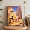 Disney oil painting handcolored painting Egyptian pyramid adventure living room decoration hanging painting wall painting