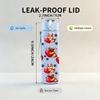 1PC Cherry Heart Love Valentine Pattern Print 750ml Color Plastic Sports Water Bottle Leakproof Flip Straw Lid Suitable for Sports Office Home Use