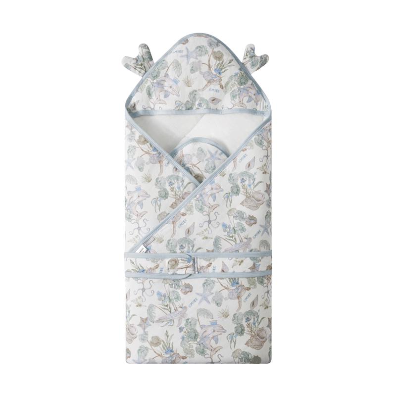 EMXEE Baby Mulberry Silk Swaddle Blanket