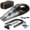 Small 12V High Power Handheld Portable Car Wireless Vacuum Cleaner Portable Wet And Dry Dual-use For Travel Recreational Vehicle