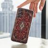 Чехол для телефона с цветочным узором в персидском стиле для Samsung A30,71,51,S9,10,20,Ultra,FE,23,21,PIus,Lite, S22, Прозрачный, Силиконовый
