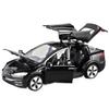 Tesla Model X Игрушечная машинка, 1/32 цинковый сплав литой игрушечный автомобиль игрушки для детей, инерционный коллекционный автомобиль игрушечная модель открывающейся двери масштаба автомобиля