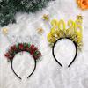 Star Color Strip 2026 Hairband New Year‘s Eve Xmas Hair Accessories  Cosplay Prop