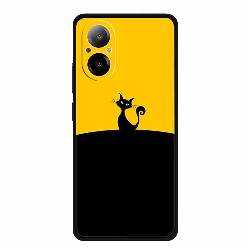 Для Realme C67 4G Чехол Роскошный Мягкий Силикон ТПУ Чехлы для Телефона Задняя Крышка Для RealmeC67 C 67 4G RMX3890 Ударопрочный Любовь Милый funda