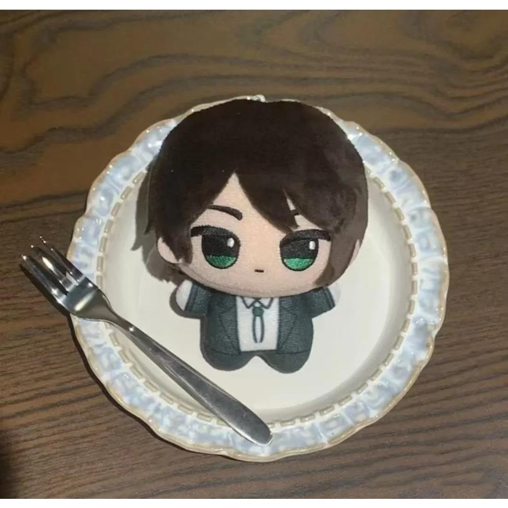 10см Аниме Ханге Зоэ Косплей Плюшевая Кукла Подвеска Атака Титанов Мягкая Игрушка Подарок на День Рождения