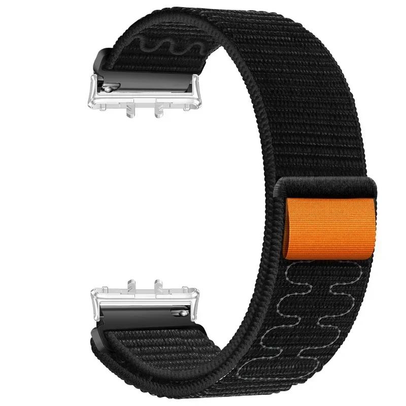 Спортивная нейлоновая петля для ремешка Samsung Galaxy Fit3 Аксессуары Дышащая Регулируемая Замена ремешка браслета для galaxy fit3band