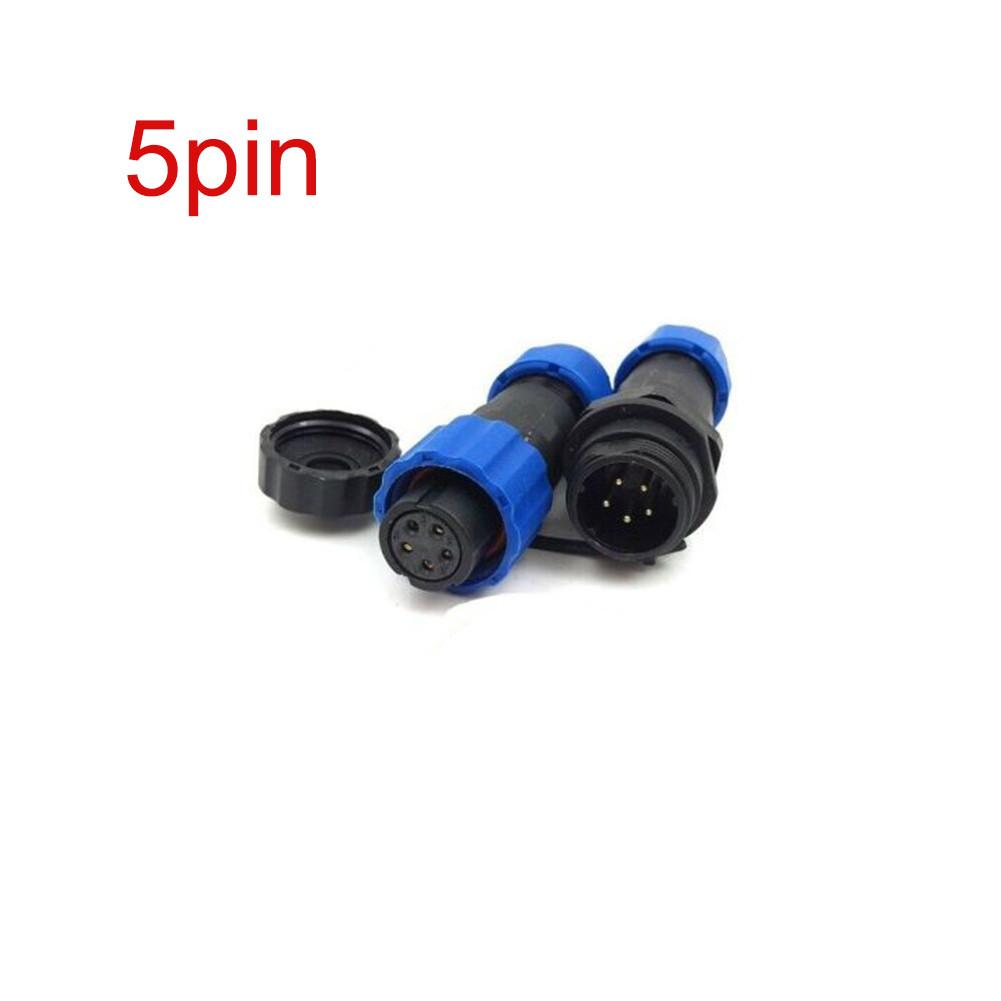 IP68 Waterproof Aviation  Socket Connector SD13 Male And Female Butt Joint Waterproof And Dustproof Aviation Connectors