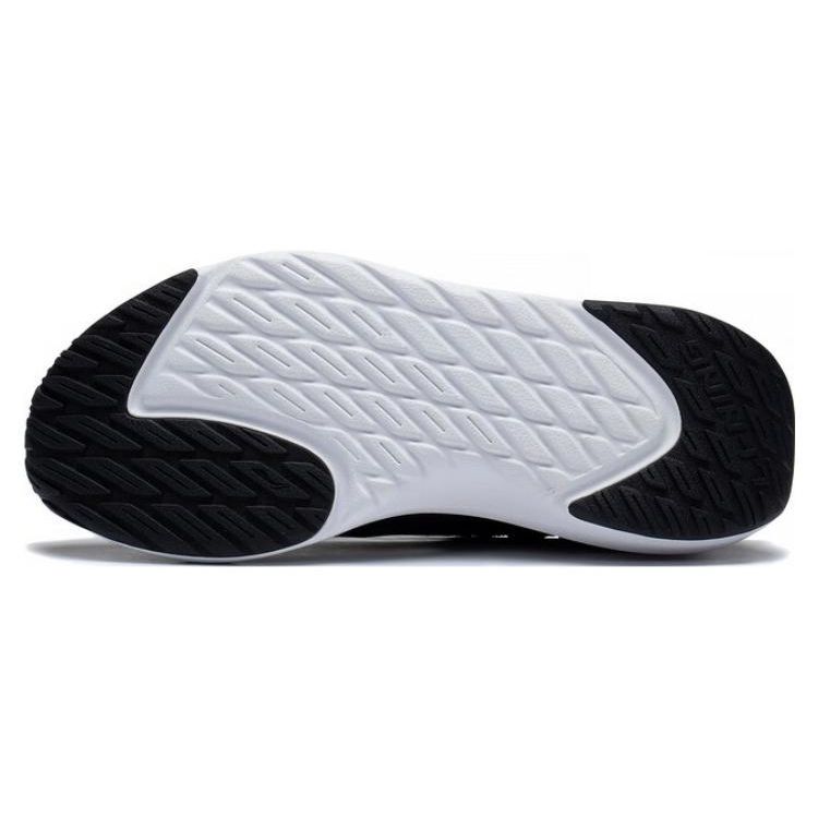 Li-Ning Мягкие светоотражающие нескользящие износостойкие дышащие низкие повседневные туфли женские кроссовки черные AGLT106-2