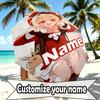 Custom Name Personalized Genshin Impact Print Umbrella, Auto Open Close, 8‑Rib Sturdy Frame, Commute Camping Hiking Use, Birthday Gift