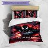 3pcs Venom2 Cover Set - Personalized Name, HD Printed Bedding with 1 Cover and 2 Pillowcases - Perfect for Home Decor, Easy Care
