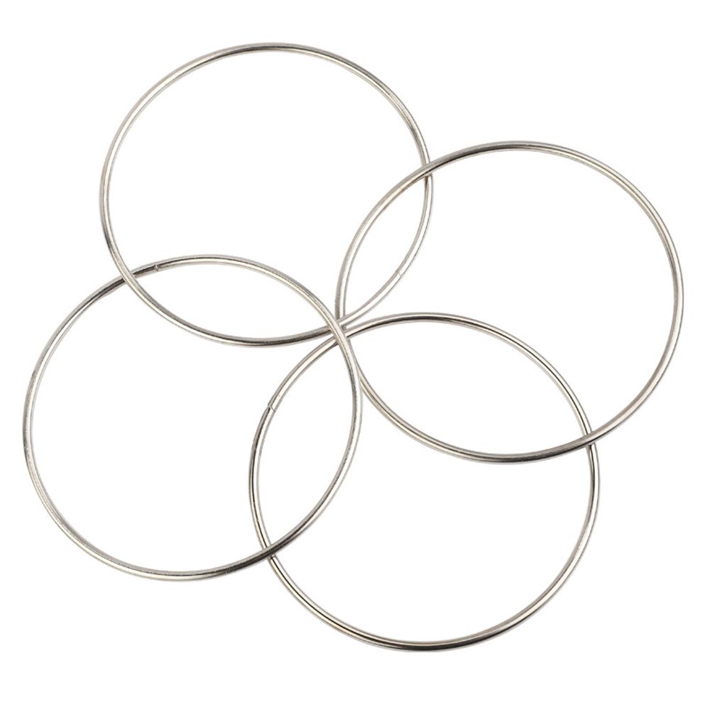 Магический трюк Крупный план Магия Соединяющиеся кольца Классические магические кольца Железные кольца Магические железные кольца Металлическое кольцо