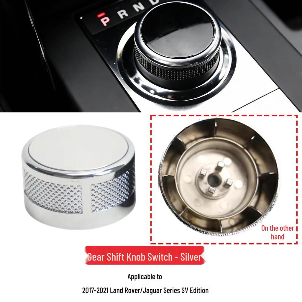 Металлическая ручка переключения передач для Land Rover, Jaguar Velar, Discovery, Discovery Sport и Range Rover Autobiography SV 2013-2021