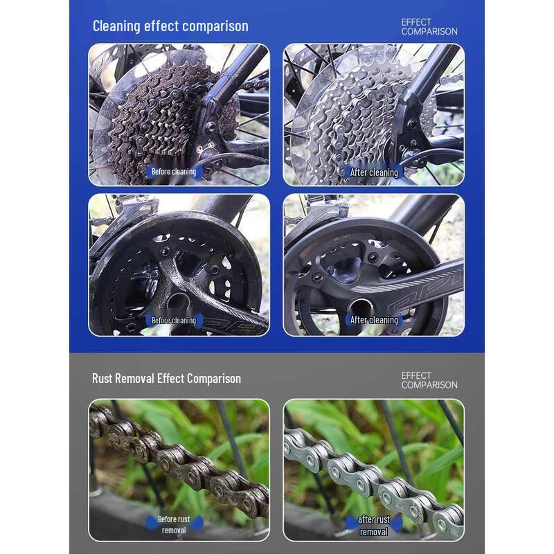 Mountain Bike Chain Cleaner & Lubricant Set