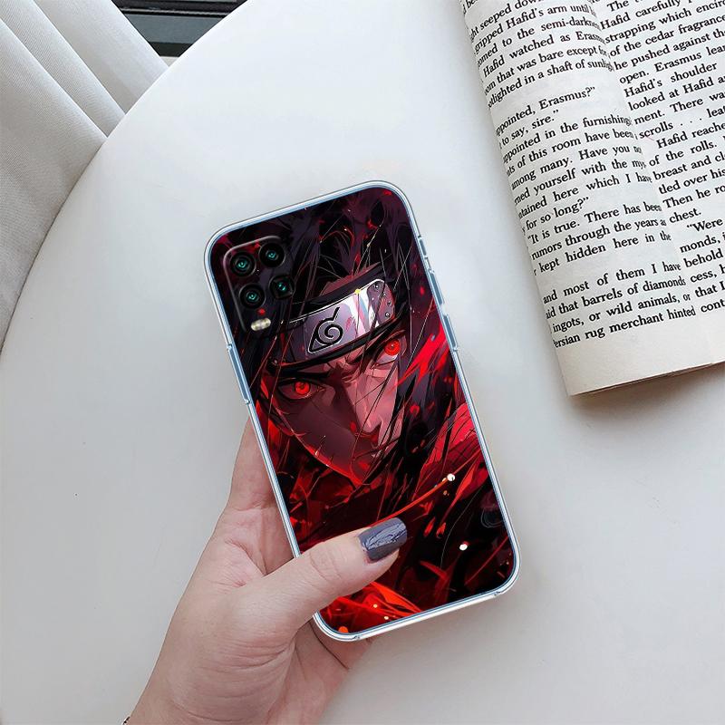 Прозрачный чехол для телефона с аниме Наруто для Samsung Galaxy A04 A04S A14 A23 A34 A54 M23 M33 M52 M53