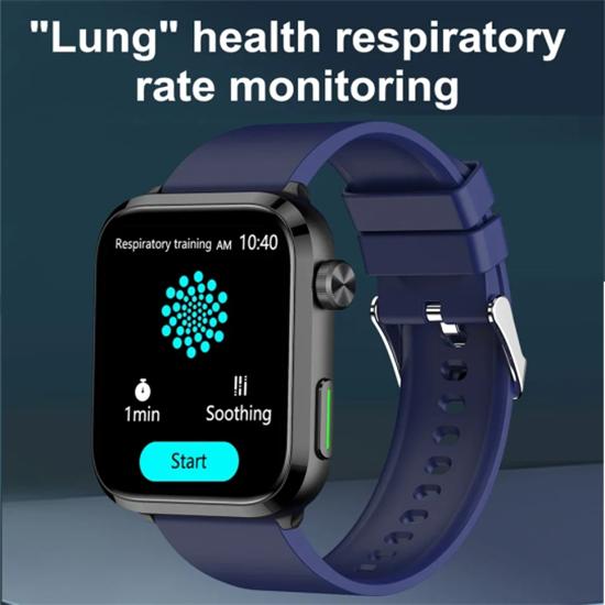 SACOSDING Bluetooth Call Смарт-часы Артериальное давление Кислород в крови Мониторинг сна Дистанционный уход за семьей и другом Спортивные умные часы для мужчин