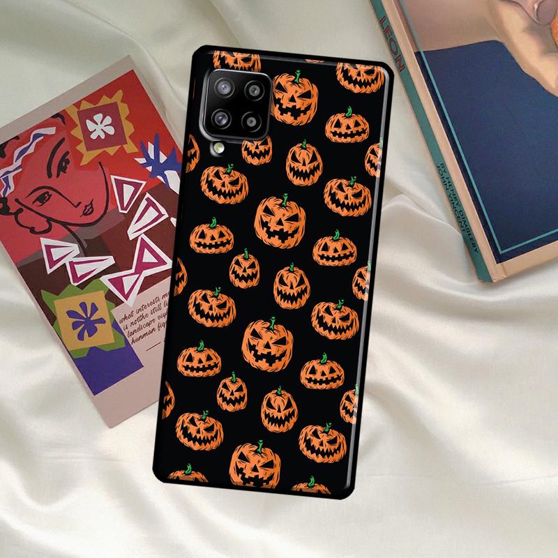 Осенние Листья Тыква Хэллоуин Для Samsung Galaxy A53 A33 A23 A13 A14 A34 A54 A51 A71 A52S A12 A22 A32 A42 A52 Чехол для Телефона