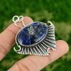 Daughters Day Deal Sterling Silver Sodalite Gemstone Artisan Sister New Pendant
