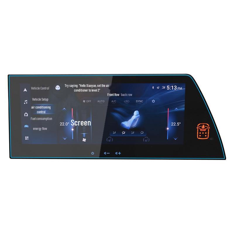 Защитная пленка для центрального экрана Toyota bZ5: Совместим с 25 моделями, Закаленная пленка Автоаксессуар