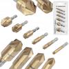 Set of chamfers and countersinks for wood, aluminum, set of 6 pieces, 6-19 mm, Vorstahl