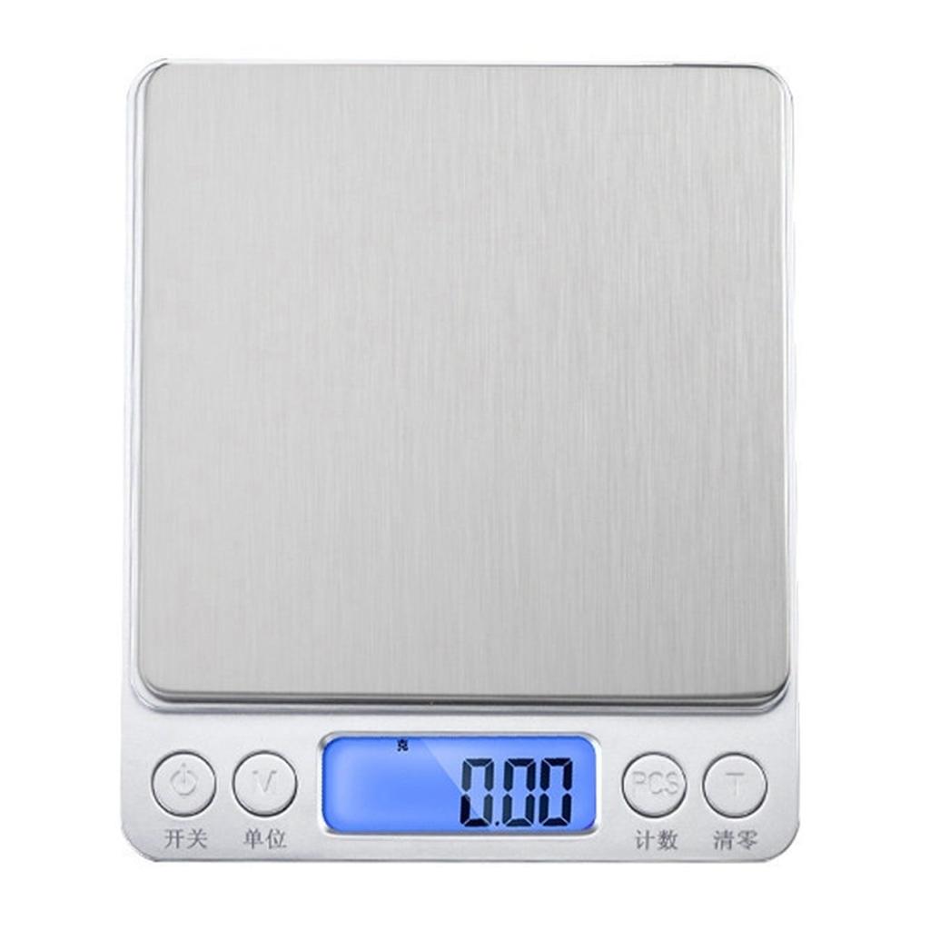 Kitchen Electronic Scale 0.1g High Accuracy Mini Portable LCD Display Digital Food Scale for