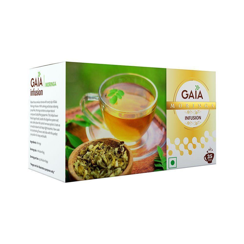 Чай из Моринги (25 пак), Infusion Moringa, Gaia