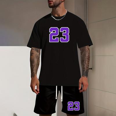 Мужской спортивный костюм, мужская рубашка большого размера с принтом букв, костюм в стиле Y2K, летний повседневный дышащий топ в стиле Y2K